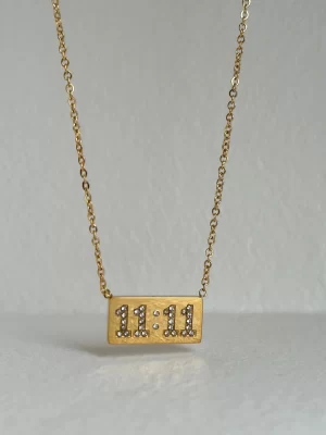 11:11 Lucky Gold Necklace