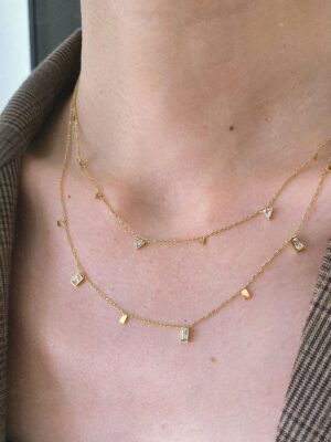 Aaliyah Charm Gold Necklaces