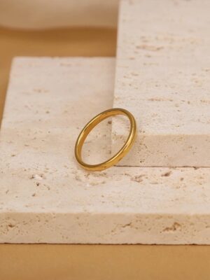 Viuie Gold Band Ring