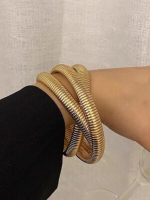Bonzoe Triple Layer Classy Bracelets