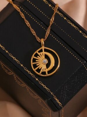Astrays Premium Gold Necklace