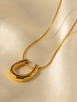 Hailey Soul Gold Necklace