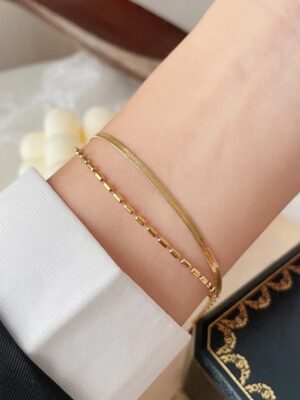 Lelia Double Sleek Bracelet