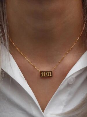 11:11 Gold Necklace