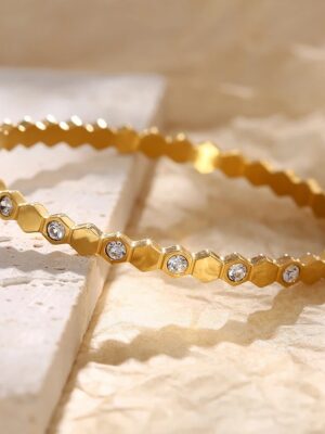 Christiane Gold Cuff