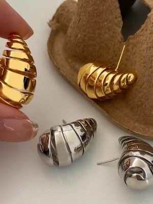 Spiral Bottega Earrings