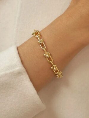 Liliana Gold Linked Bracelet