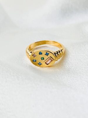 Sauvi Colored Ring