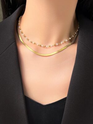 viana-pearl-snake-double-layered-necklace