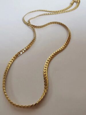 almon-linked-gold-necklace
