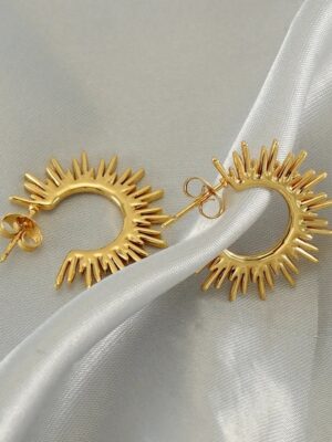 sunburst-gold-earrings