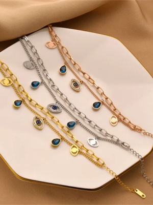Evil Eye Blue Stone Bracelets