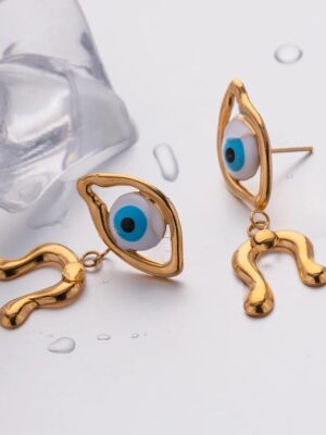brooch-asymmetrical-evil-eye-earrings